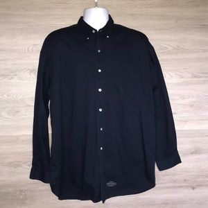Men’s Corduroy Button Down Big Shirt